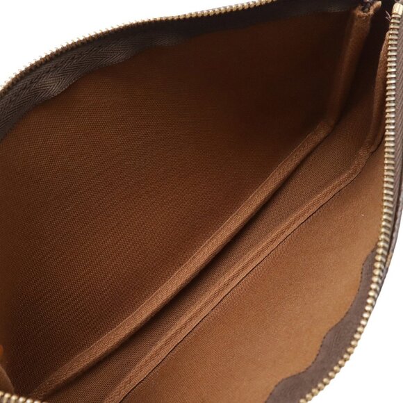 LOUIS VUITTON Brown Monogram Pouch - Picture 8 of 8